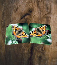 Load image into Gallery viewer, Butterfly Glossy Single Coaster
