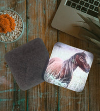 Load image into Gallery viewer, Wild Horse Glossy Single Coaster
