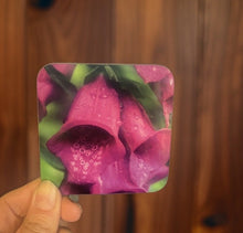 Load image into Gallery viewer, Foxglove Glossy Single Coaster
