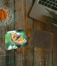 Load image into Gallery viewer, Butterfly Glossy Single Coaster
