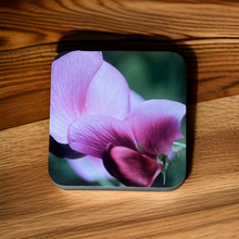 Load image into Gallery viewer, Sweet Pea Glossy Single Coaster
