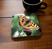 Load image into Gallery viewer, Butterfly Glossy Single Coaster
