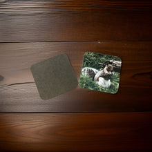 Load image into Gallery viewer, Cute Grey Squirrel Wooden Coaster Set
