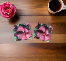 Load image into Gallery viewer, Foxglove Glossy Single Coaster
