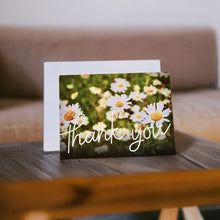 Load image into Gallery viewer, Delightful Daisy Thank You Blank Postcard
