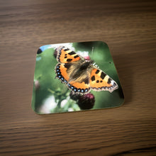 Load image into Gallery viewer, Butterfly Glossy Single Coaster
