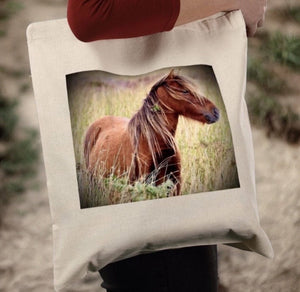 Charming Wildhorse Eco Friendly Tote Bag