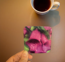 Load image into Gallery viewer, Foxglove Glossy Single Coaster
