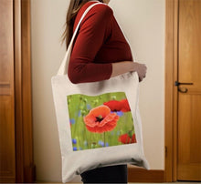 Load image into Gallery viewer, Perfect Poppy Eco Friendly Tote Bag
