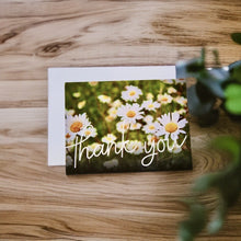 Load image into Gallery viewer, Delightful Daisy Thank You Blank Postcard
