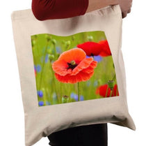 Load image into Gallery viewer, Perfect Poppy Eco Friendly Tote Bag
