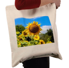 Load image into Gallery viewer, Sunny Sunflower Eco Friendly Tote Bag
