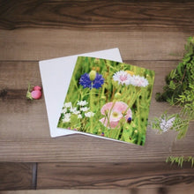 Load image into Gallery viewer, Blooming Beauty Wild Flower Blank Greeting Card
