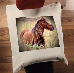 Charming Wildhorse Eco Friendly Tote Bag