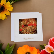 Load image into Gallery viewer, Striking Red Poppy Birthday Card
